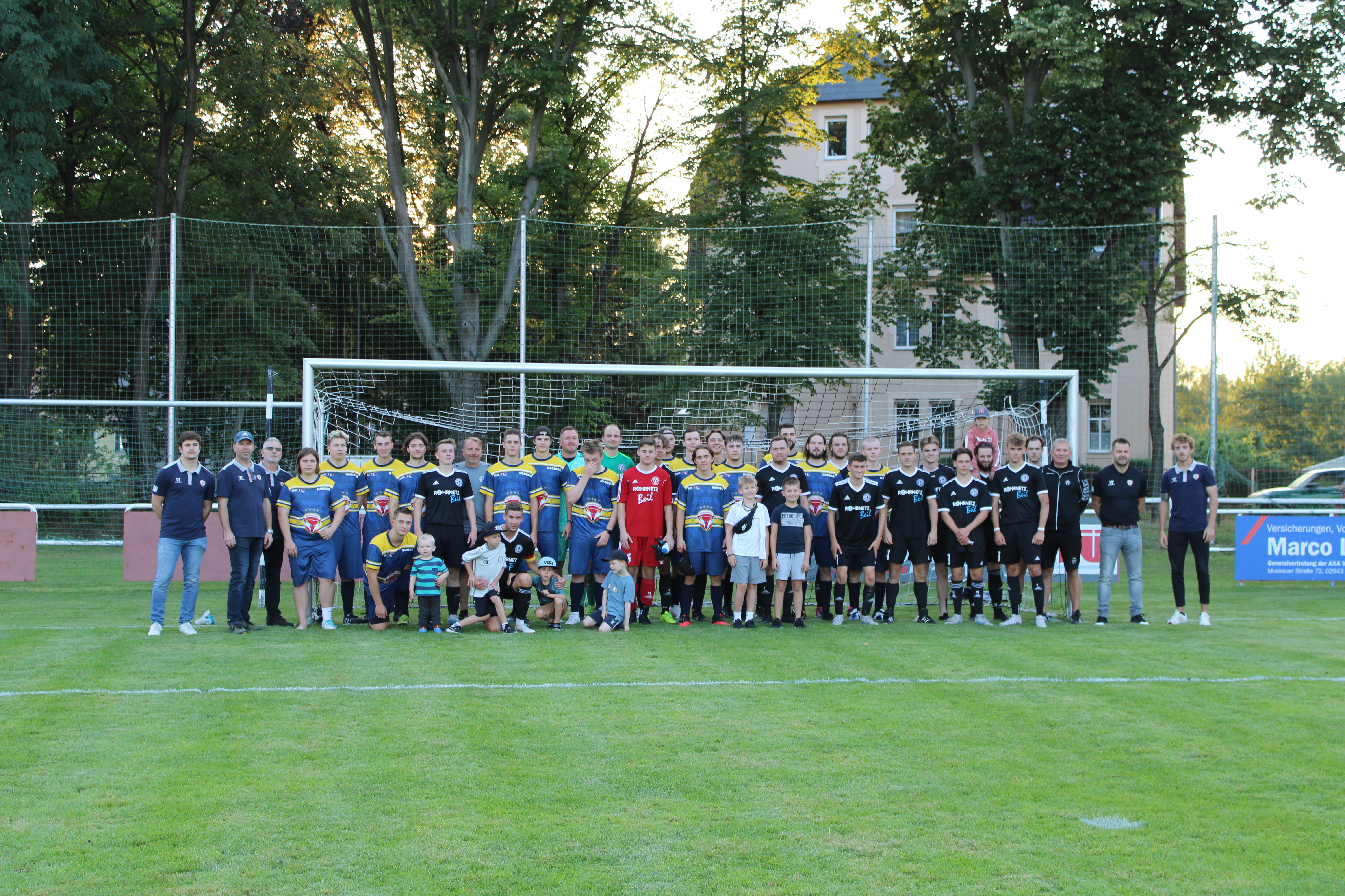 Lausitzer Jungfüchse gegen die Fußballer vom VfB