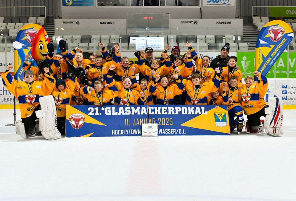 Eisbären Juniors gewinnen 21. Glasmacherpokal