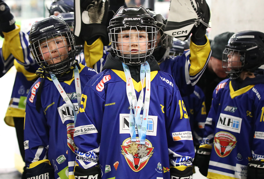 Erfolgreiche Teilnahme der U9 des Eissport Weißwasser e.V. am 5. SRD-Cup in Dresden