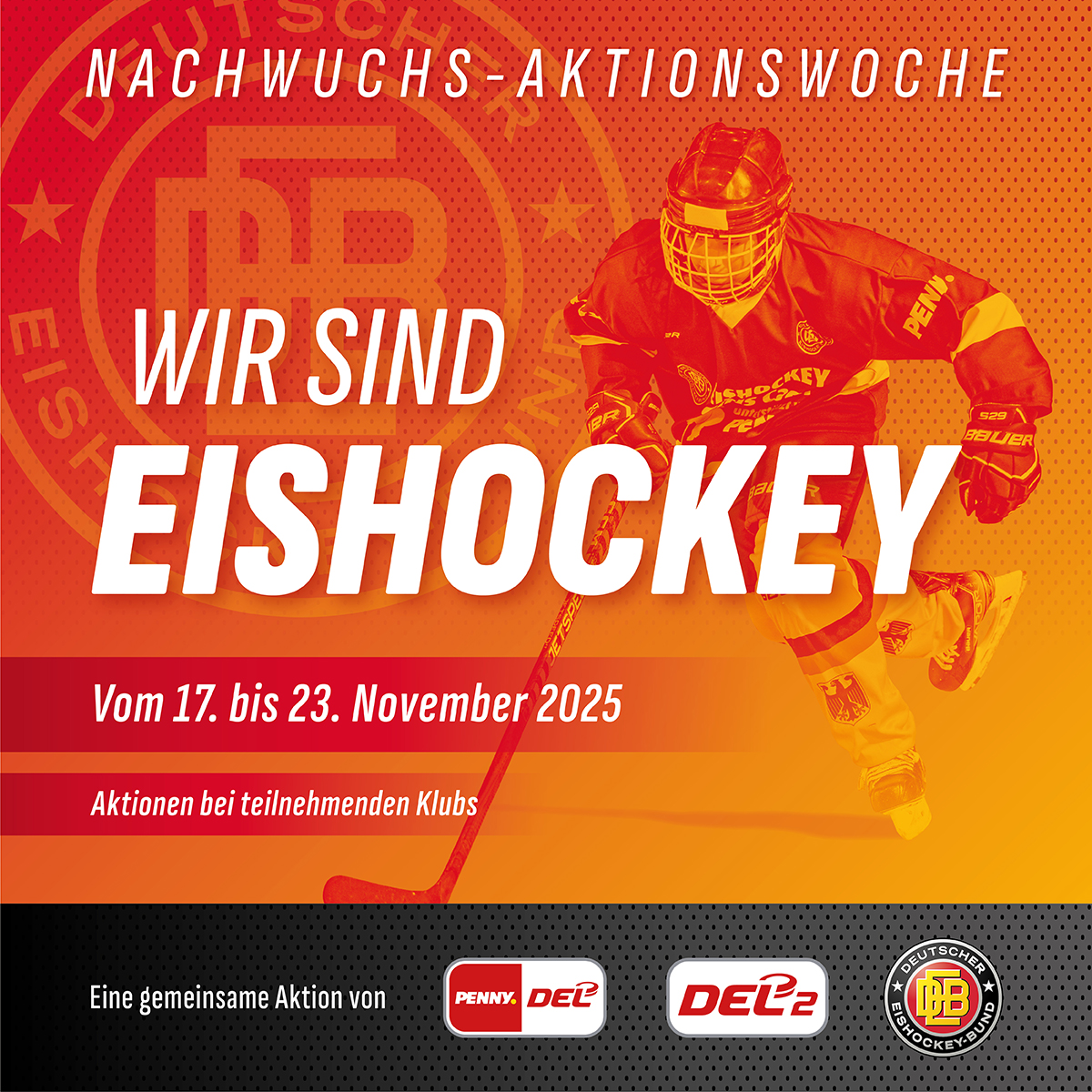 Nachwuchs Aktionswoche - Wir sind Eishockey