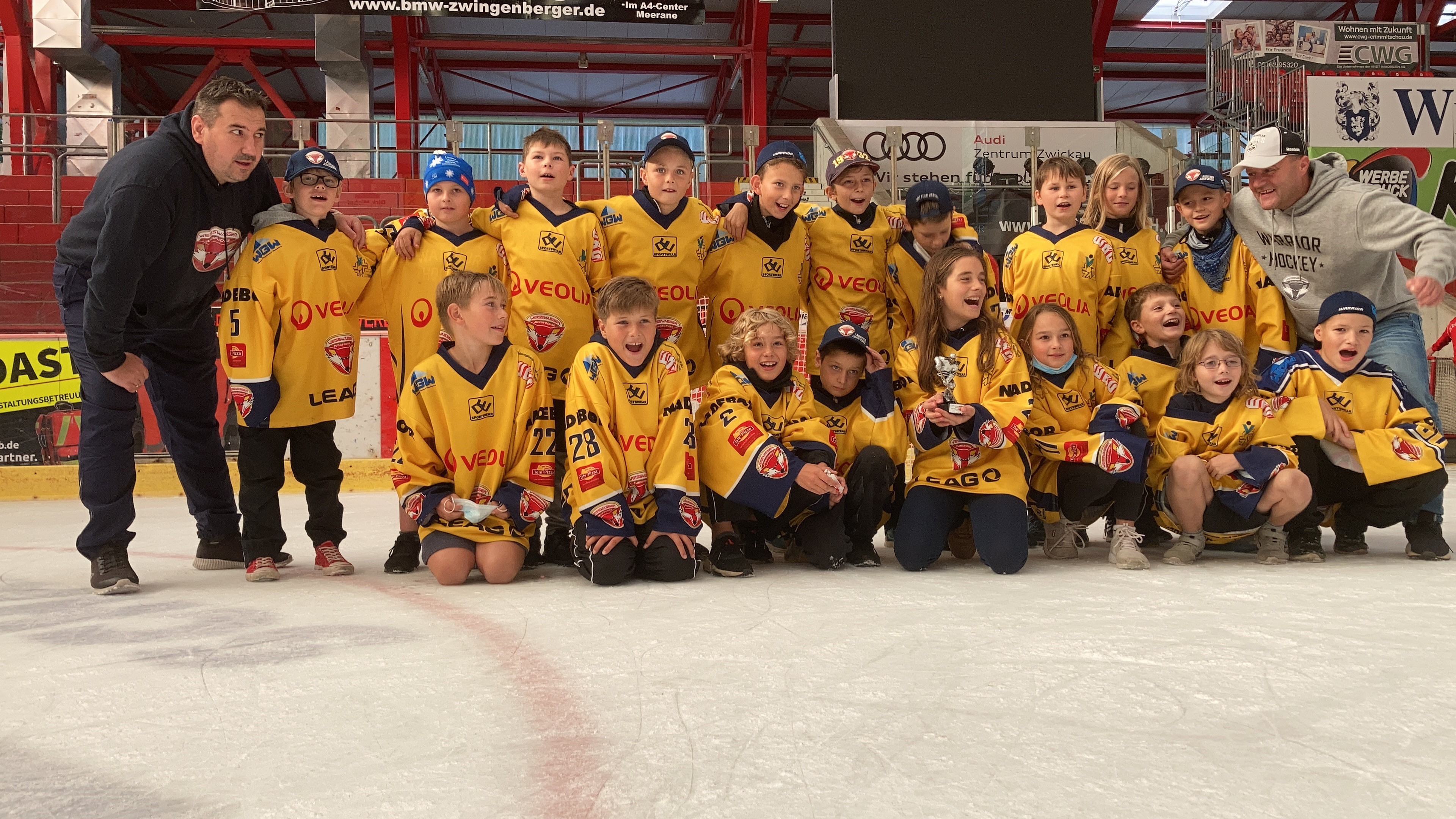 Starke Leistung der U11 und U13 Jungfüchse in Crimmitschau